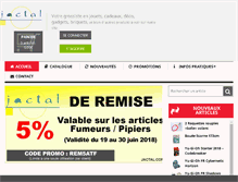 Tablet Screenshot of jactal.com